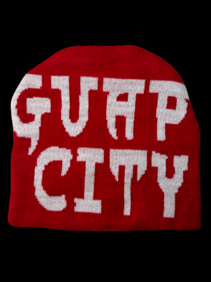 Red & White Beanie